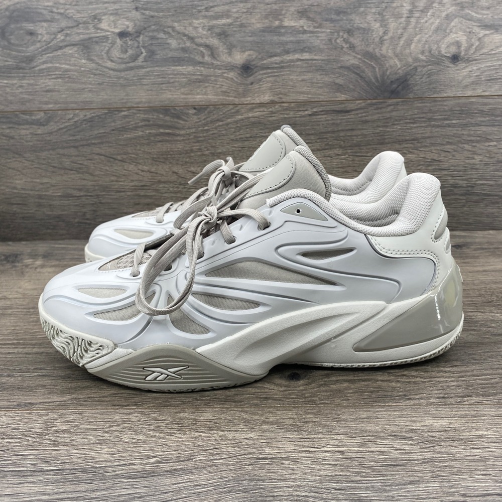 Reebok Angel Reese Basketball Shoes Mens 8 Grey Huarache Inspired Energy Return